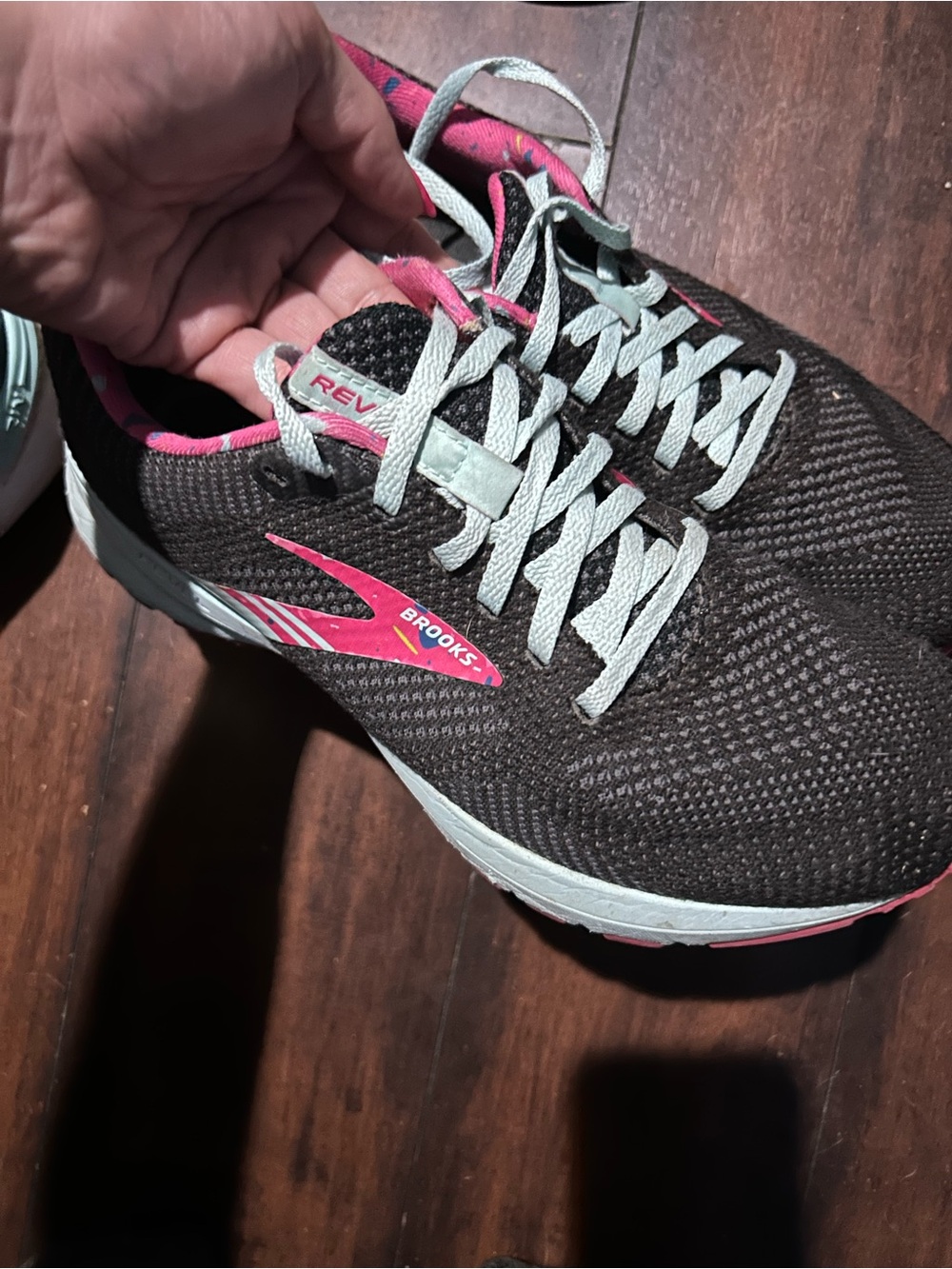Brooks Women's Brown and Pink Running Sneakers